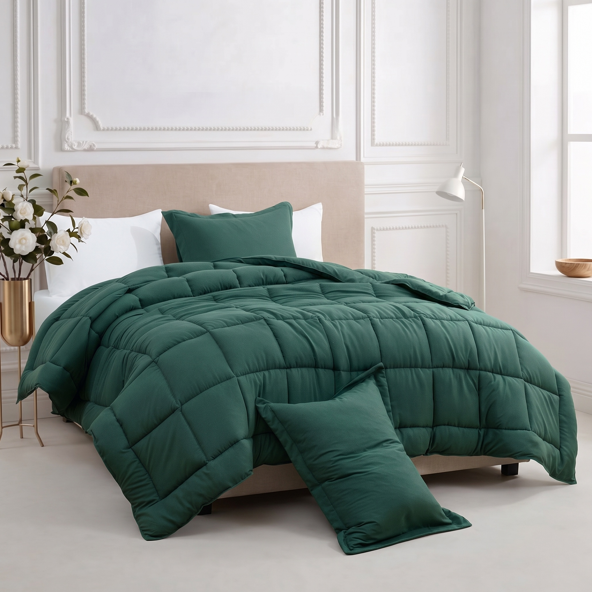 HIG Light Weight Down Alternative Comforter Set, Reversible