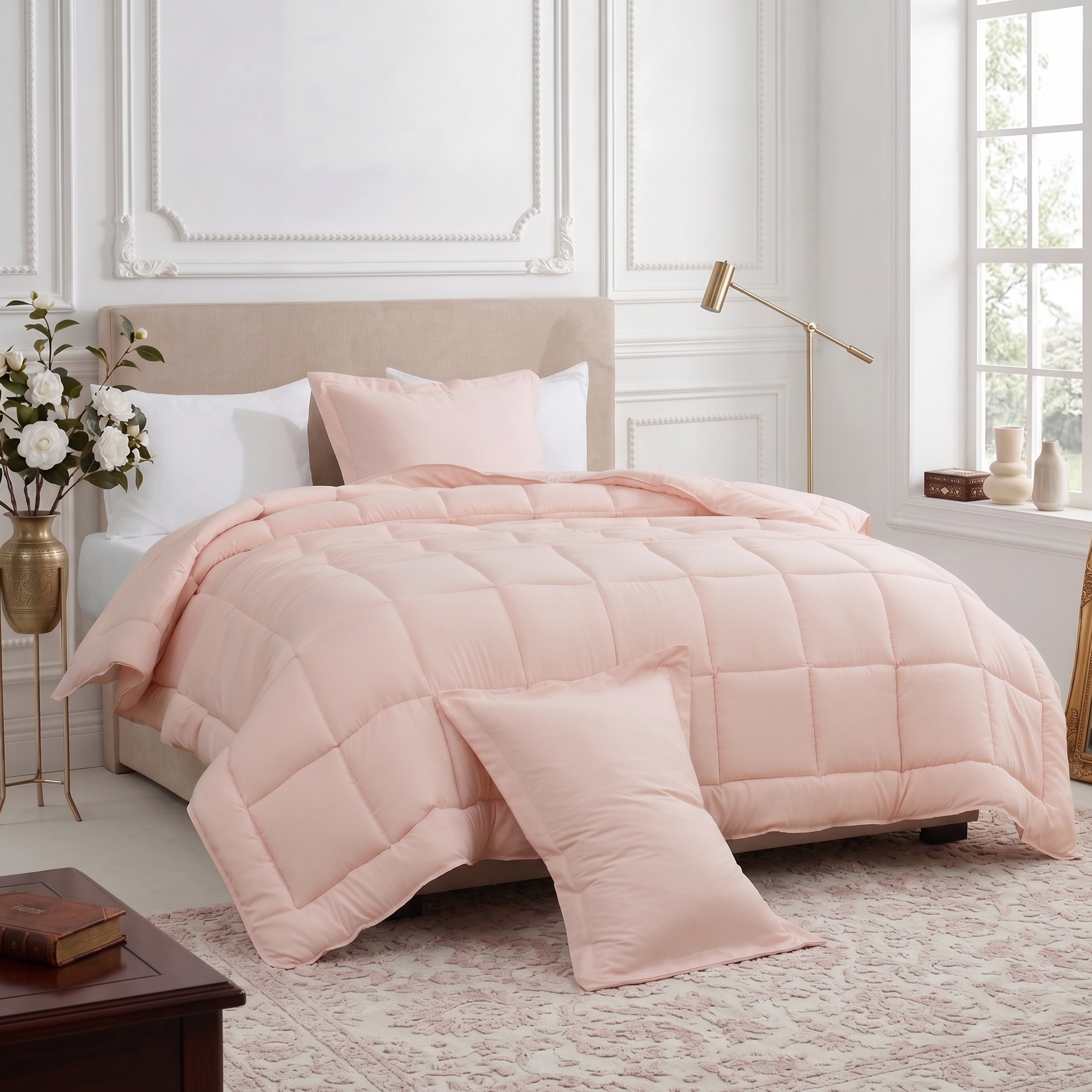 HIG Light Weight Down Alternative Comforter Set, Reversible