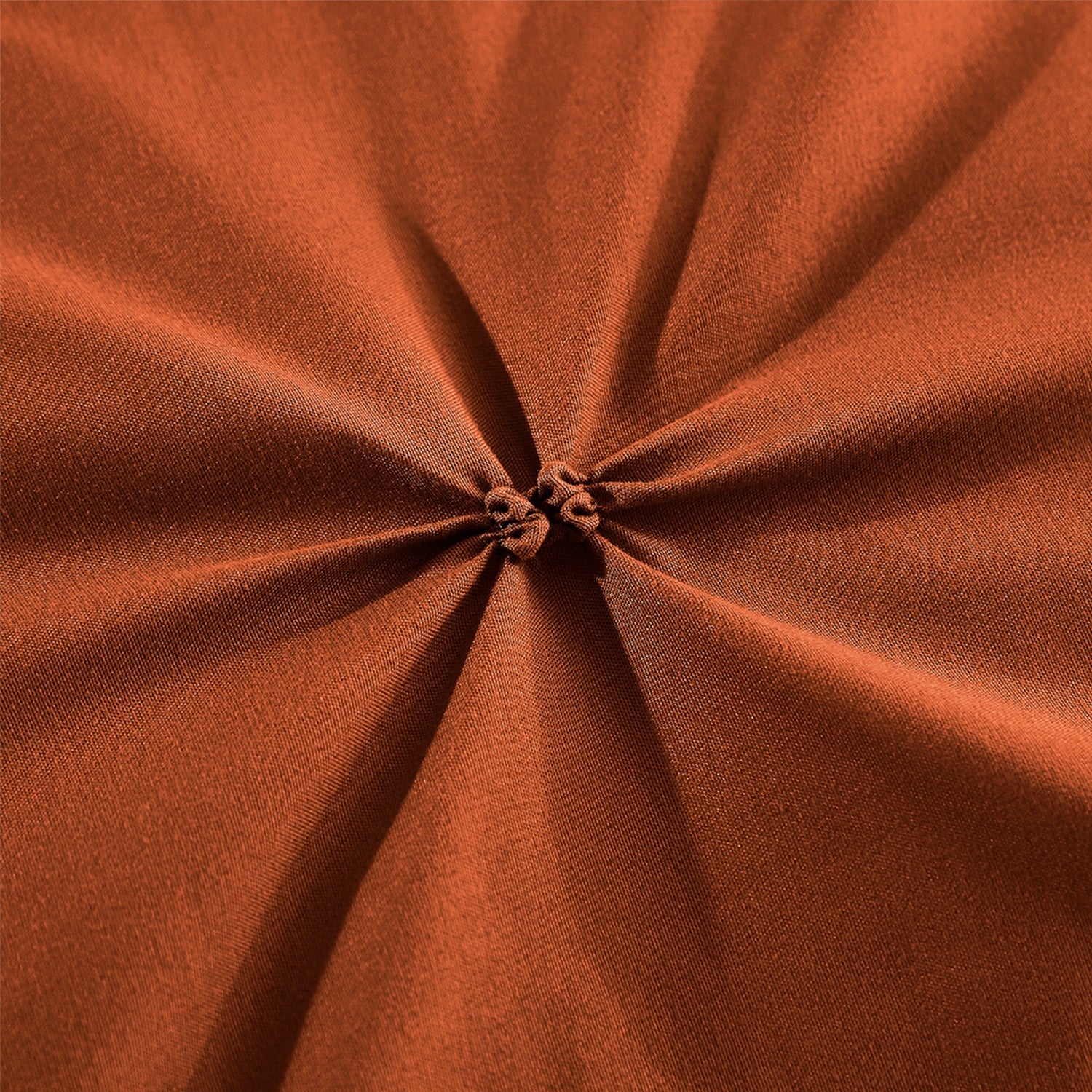 HIG Terracotta 5 Piece Bed in a Bag – Ruffled Comforter Set with French Country, King for Adults