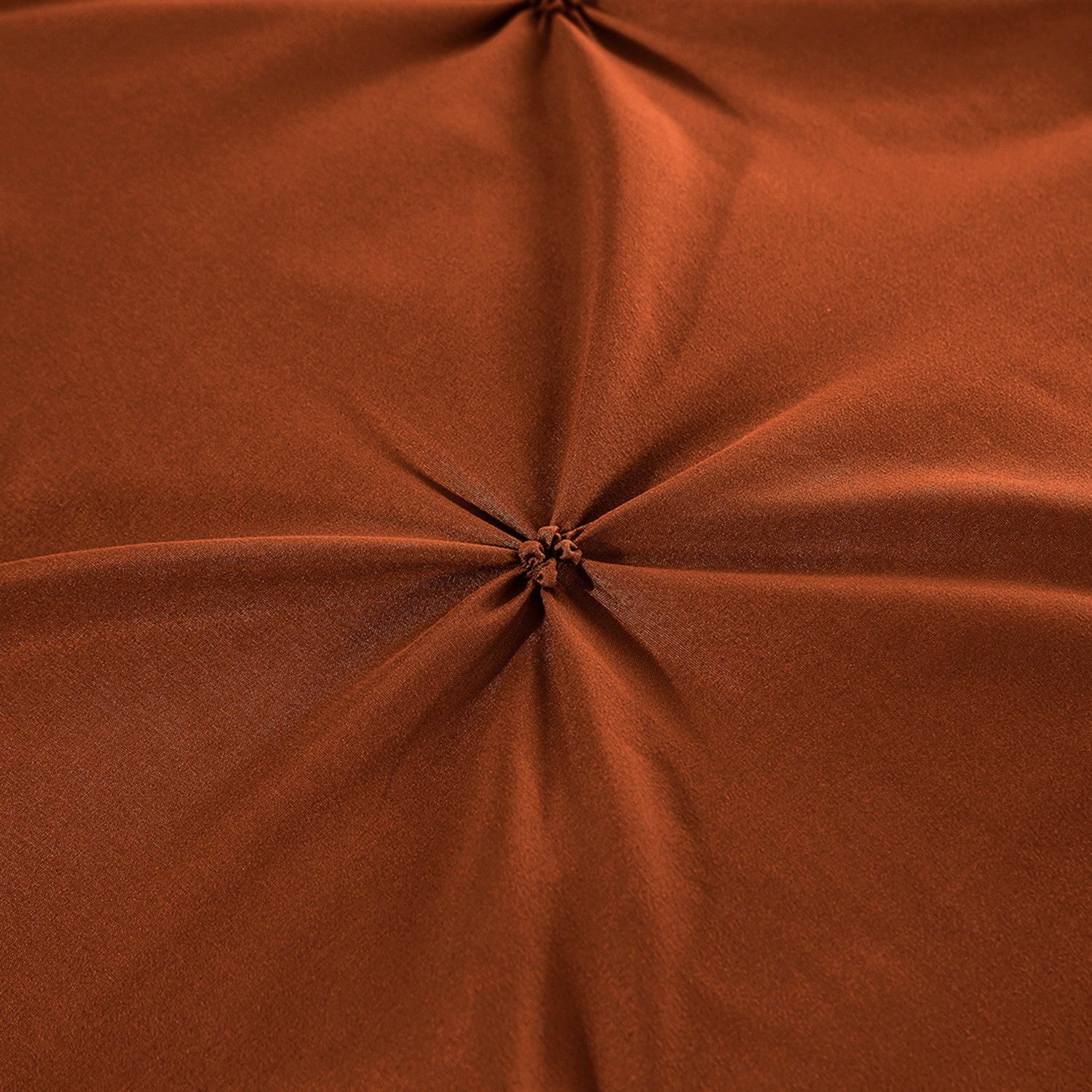 HIG Terracotta 5 Piece Bed in a Bag – Ruffled Comforter Set with French Country, King for Adults